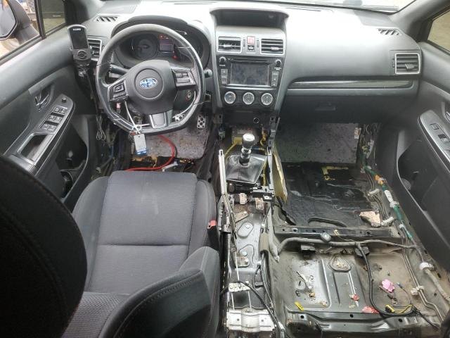 Stripped interior, passenger side